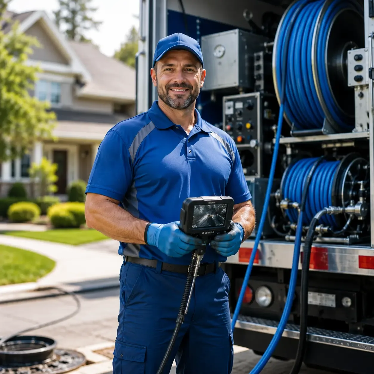 Local outdoor drain cleaning specialists in Hillsdale, IN